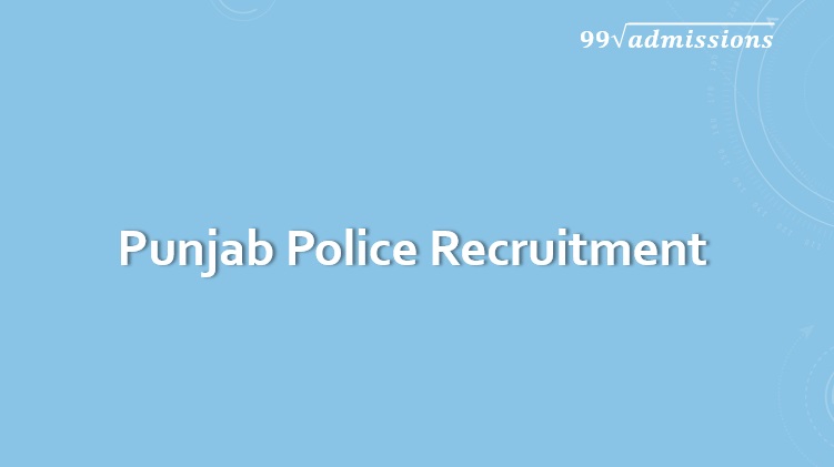 Punjab Police Recruitment 2023