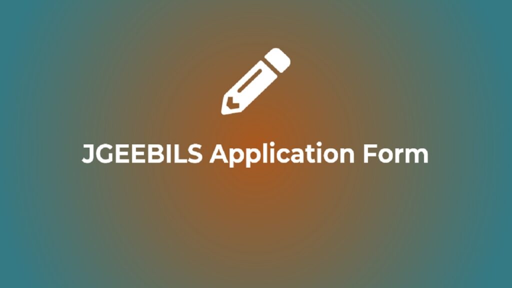 JGEEBILS 2024 Graduate School Admission Form, Exam Date