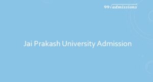 JPU Admission Online Form 2024: JPU Part 1 Application Form