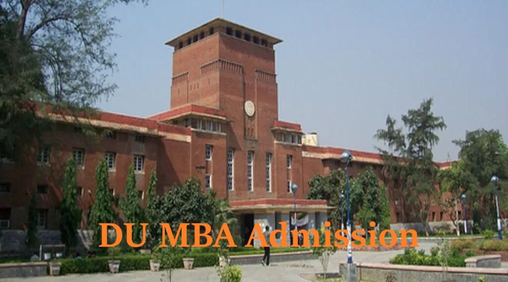 DU MBA 2024 Delhi University MBA Admission, Application Form