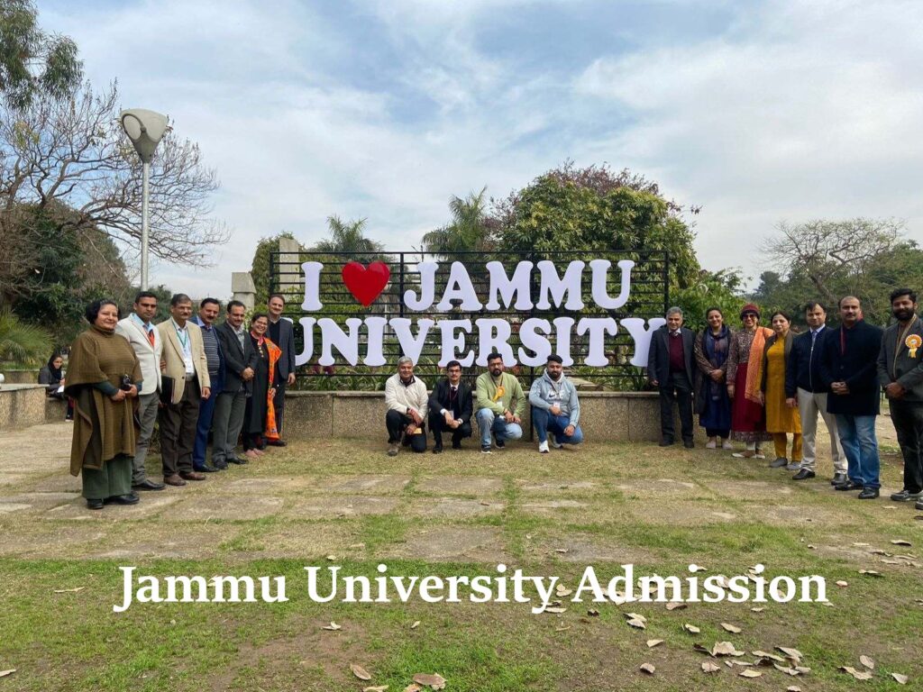 Jammu University Admission 2024-25 PG Application Form